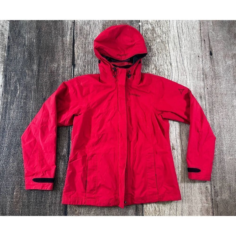 Schoffel Venturi Red Jacket size L Womens Full Zip Outdoors Outerwear